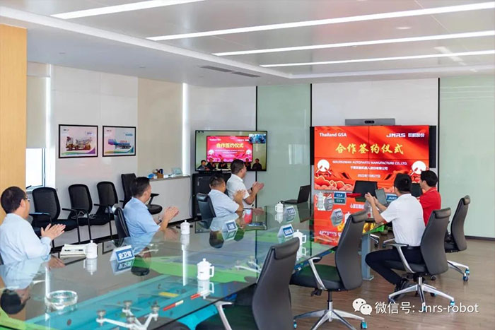 PA集团中国机器人与泰国GSA合作签约，携手并进！