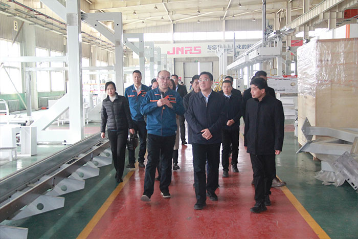 大事记 | 银川市委副书记、市长陶少华调研PA集团中国机器人