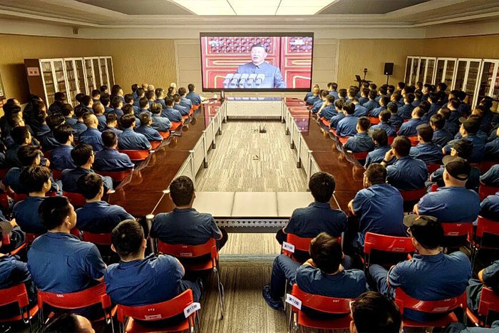 铭记历史 实业报国 | PA集团中国股份全员集中观看九三阅兵仪式